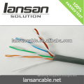 LANSAN best price cable utp cat5e 4P*24AWG 0.48mm CCA good quality and factory price